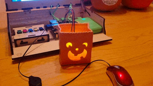 PiperCode: Create A Spooky Candle Flame for Halloween